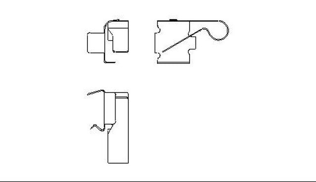 Better Brake Parts Disc Brake Pad Retaining Clip P/N:10301 Fits: Lexus Es250 91-90, Lexus Es300 99-92, Lexus Rx300 03-99, Toyota Camry 99-88, Toyota Celica 93-88, Toyota Solara 00-99 - Image 1