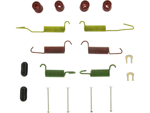 Centric Parts Drum Brake Hardware Kit P/N:118.61016 Fits: Ford Fairmont 83-79, Ford Granada 82-81, Ford Ltd 86-83, Ford Mustang 82-80, Ford Thunderbird 88-81, Mercury Capri 81-80, Mercury Cougar 88-81, Mercury Marquis 86-83, Mercury Zephyr 83-80 - Image 2