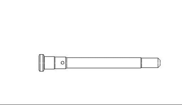 Better Brake Parts Disc Brake Caliper Pin P/N:12153 Fits: Ford Contour 00-95, Mercury Cougar 02-99, Mercury Mystique 00-95 - Image 1