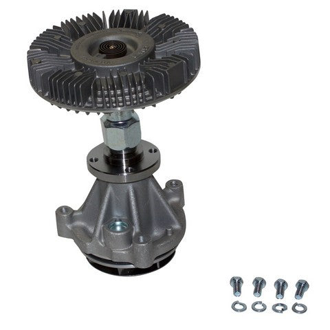 GMB Engine Water Pump with Fan Clutch P/N:125-0017 Fits: Ford E-150, Ford E-150 Club Wagon, Ford E-250, Ford E-350 Club Wagon, Ford E-350 Econoline, Ford E-350 Econoline Club Wagon, Ford E-350 Super Duty, Ford E-450 Econoline Super Duty - Image 1