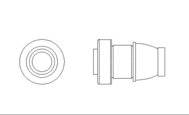Better Brake Parts Disc Brake Caliper Bushing P/N:12737 Fits: Lexus Es300, Lexus Es330, Lexus Gs300, Lexus Gs350, Lexus Gs430, Lexus Gs450h, Lexus Gs460, Lexus Is250, Lexus Is350, Scion Tc, Toyota Camry, Toyota Highlander - Image 1