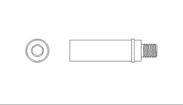 Better Brake Parts Disc Brake Caliper Pin P/N:12782 Fits: Lexus Es300 03-00, Lexus Es330 06-04, Scion Tc 10-05, Toyota Camry 06-00, Toyota Highlander 03-01 - Image 1