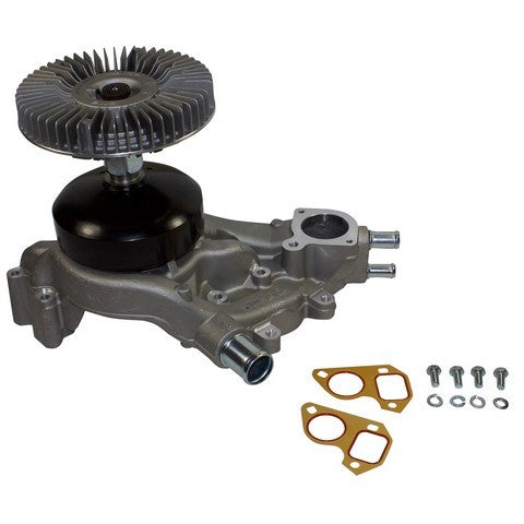 GMB Engine Water Pump with Fan Clutch P/N:130-0025 Fits: Chevrolet Trailblazer 09-06, GMC Envoy 09-08, Saab 9-7x 09-08 - Image 1