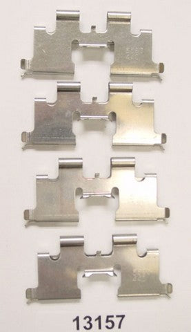 Better Brake Parts Disc Brake Hardware Kit P/N:13157K Fits: Nissan 200sx 88-84, Nissan 240sx 98-89, Nissan 280zx 83-82, Nissan 300zx 86-84, Nissan 720 86-83 - Image 1