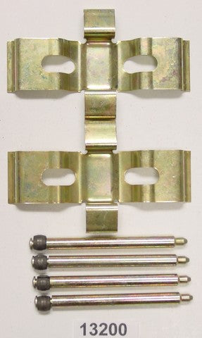 Better Brake Parts Disc Brake Hardware Kit P/N:13200K Fits: Mercedes-benz 300sd, Mercedes-benz 300se, Mercedes-benz 300sel, Mercedes-benz 380se, Mercedes-benz 380sec, Mercedes-benz 380sel, Mercedes-benz 380sl, Mercedes-benz 380slc - Image 1