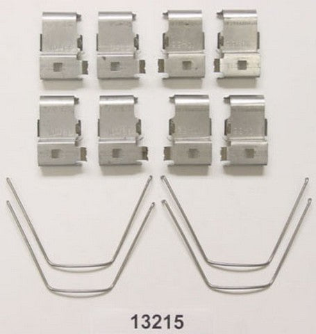 Better Brake Parts Disc Brake Hardware Kit P/N:13215K Fits: Chrysler Conquest 89-87, Mazda 929 91-88, Mitsubishi Starion 89-83 - Image 1