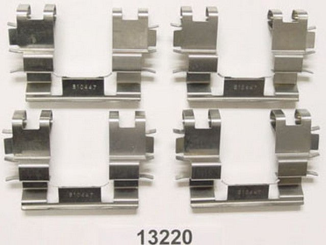 Better Brake Parts Disc Brake Hardware Kit P/N:13220K Fits: Honda Civic 91-88, Honda Crx 91-90, Honda Prelude 90-88 - Image 1