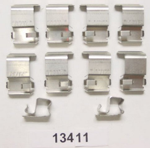 Better Brake Parts Disc Brake Hardware Kit P/N:13411K Fits: Dodge Colt 94-92, Eagle Summit 96-93, Mitsubishi Lancer 07-02, Mitsubishi Mirage 00-93, Mitsubishi Mirage 1991, Plymouth Colt 94-92 - Image 1