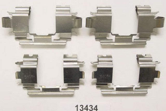 Better Brake Parts Disc Brake Hardware Kit P/N:13434K Fits: Acura Rsx 06-02, Honda Civic 05-04, Honda Civic 95-93, Honda Civic Del Sol 97-94, Honda Fit 08-07 - Image 1
