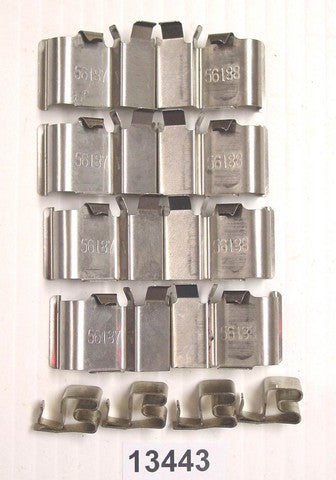 Better Brake Parts Disc Brake Hardware Kit P/N:13443K Fits: Acura Mdx, Honda Odyssey, Infiniti Q45, Lexus Gx460, Lexus Gx470, Lexus Lx450, Lexus Lx570, Mazda Mpv - Image 1
