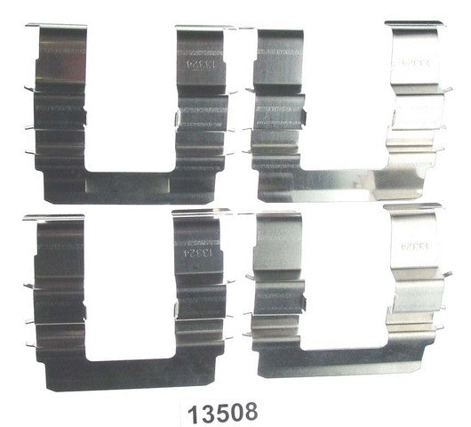 Better Brake Parts Disc Brake Hardware Kit P/N:13508K Fits: Hyundai Accent 11-06, Kia Rio 11-03, Kia Rio5 11-06, Kia Spectra 04-01 - Image 1