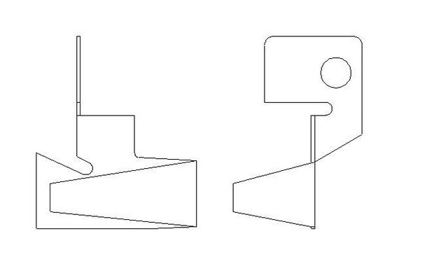 Better Brake Parts Disc Brake Pad Retaining Clip P/N:13634 Fits: Ford F-250 Super Duty 07-05, Ford F-350 Super Duty 07-05 - Image 1