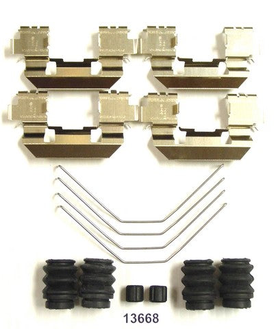 Better Brake Parts Disc Brake Hardware Kit P/N:13668K Fits: Honda Odyssey 17-11, Honda Passport 25-19 - Image 1