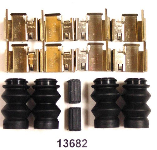 Better Brake Parts Disc Brake Hardware Kit P/N:13682K Fits: Audi A3, Audi A3 Quattro, Ford Transit Custom, Ford Transit-150, Ford Transit-250, Ford Transit-350, Ford Transit-350 Hd, Volkswagen Beetle, Volkswagen Eos, Volkswagen Golf - Image 1