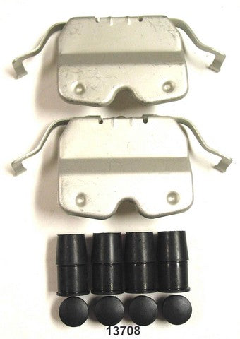 Better Brake Parts Disc Brake Hardware Kit P/N:13708K Fits: BMW X4 18-16, BMW X5 18-07, BMW X6 19-08 - Image 1
