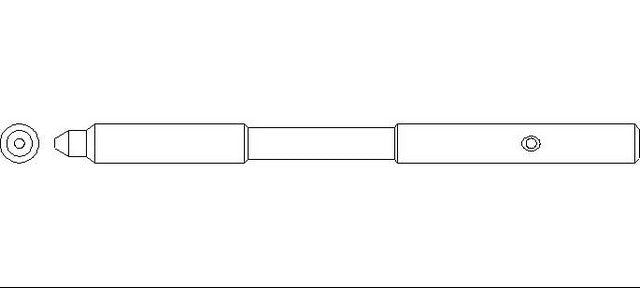 Better Brake Parts Disc Brake Caliper Pin P/N:14280 Fits: Infiniti G35 04-03, Nissan Sentra 06-04 - Image 1