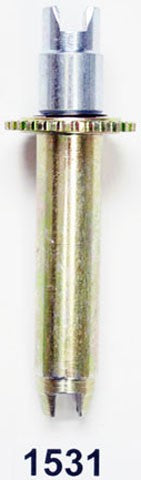 Better Brake Parts Drum Brake Adjusting Screw Assembly P/N:1531K Fits: Buick Commercial Chassis, Buick Estate Wagon, Buick Lesabre, Buick Regal, Buick Riviera, Buick Roadmaster, Cadillac 60 Special, Cadillac Brougham, Cadillac Calais - Image 1