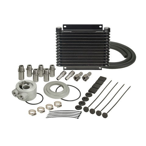 Derale Engine Oil Cooler Kit P/N:15405 Fits: Alfa Romeo 164, Alfa Romeo Milano, Buick Century, Buick Electra, Buick Lesabre, Buick Park Avenue, Buick Reatta, Buick Regal - Image 1