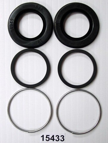 Better Brake Parts Disc Brake Caliper Repair Kit P/N:15433K Fits: Saab 900 87-79 - Image 1