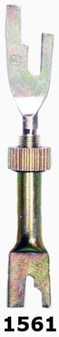 Better Brake Parts Drum Brake Adjusting Screw Assembly P/N:1561K Fits: Chrysler Lebaron, Dodge Lancer, Dodge Neon, Dodge Omni, Dodge Rampage, Dodge Shadow, Plymouth Horizon, Plymouth Neon, Plymouth Reliant - Image 1