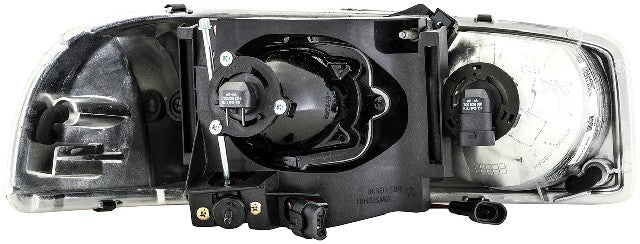 Dorman Headlight Assembly P/N:1590148 Fits: GMC Sierra 1500 06-01, GMC Sierra 1500 Classic 2007, GMC Sierra 1500 Hd Classic 2007, GMC Sierra 2500 Hd Classic 2007, GMC Sierra 3500 Classic 2007, GMC Yukon 06-01, GMC Yukon Xl 1500 06-01 - Image 4