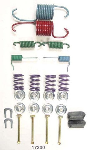 Better Brake Parts Drum Brake Hardware Kit P/N:17300K Fits: Dodge Power Ram 50 85-83, Dodge Raider 89-87, Dodge Ram 50 85-83, Dodge Ram 50 93-87, Mitsubishi Mighty Max 96-83, Mitsubishi Montero 91-83, Mitsubishi Van 90-87 - Image 1