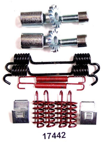 Better Brake Parts Parking Brake Hardware Kit P/N:17442K Fits: Chrysler Crossfire, Mercedes-benz 190e, Mercedes-benz 300ce, Mercedes-benz 300d, Mercedes-benz 300e, Mercedes-benz 300sl, Mercedes-benz 300te, Mercedes-benz 400e, Mercedes-benz 500e - Image 1
