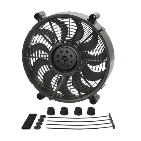 Derale Engine Cooling Fan P/N:18212 Fits: BMW 525i, BMW 528i, BMW 530i, BMW 535i, BMW 540i, BMW 735i - Image 1