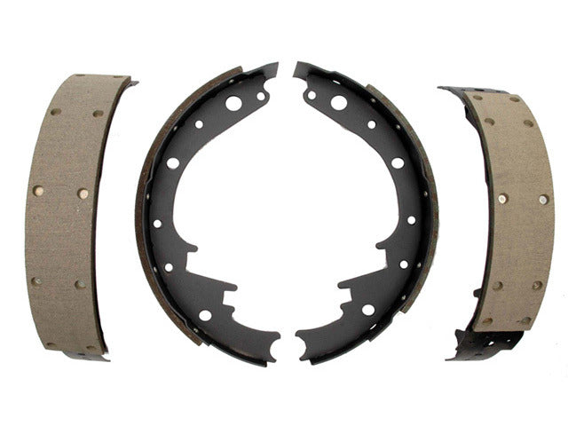 Raybestos Brakes Drum Brake Shoe P/N:191PG Fits: Chevrolet K10 Pickup, GMC 1000, GMC 1000 Series, GMC I1000, GMC K1000, GMC K1000 Pickup, GMC P1000, GMC Pb1000 Series, GMC Suburban, Pontiac Bonneville - Image 1