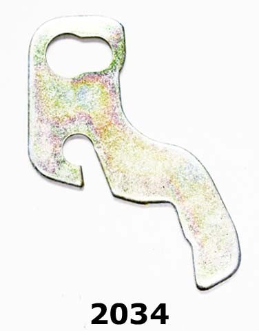 Better Brake Parts Drum Brake Adjusting Lever P/N:2034K Fits: Chrysler 300, Chrysler Cordoba, Chrysler Fifth Avenue, Chrysler Imperial, Chrysler Lebaron, Chrysler New Yorker, Chrysler Newport, Chrysler TOWN & COUNTRY - Image 1