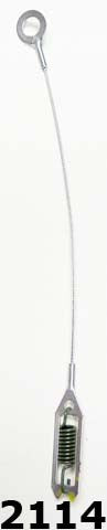 Better Brake Parts Drum Brake Self-Adjuster Cable P/N:2114K Fits: Chrysler 300, Chrysler Cordoba, Chrysler Fifth Avenue, Chrysler Imperial, Chrysler New Yorker, Chrysler Newport, Chrysler TOWN & COUNTRY, Dodge A100, Dodge A100 Pickup - Image 1