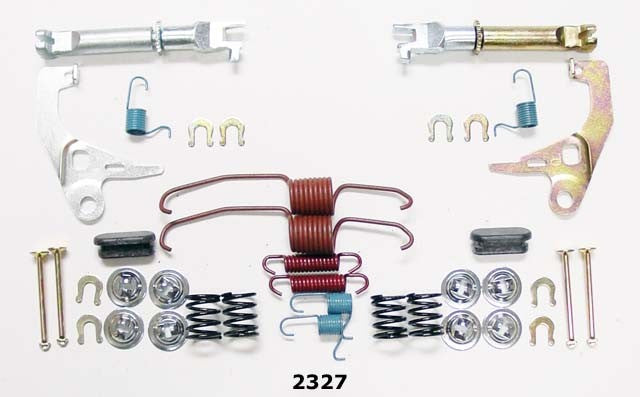 Better Brake Parts Drum Brake Hardware Kit P/N:2327K Fits: Chevrolet Nova 88-85, Chevrolet Prizm 02-98, Geo Prizm 97-89, Toyota Celica 97-90, Toyota Tercel 87-83 - Image 1