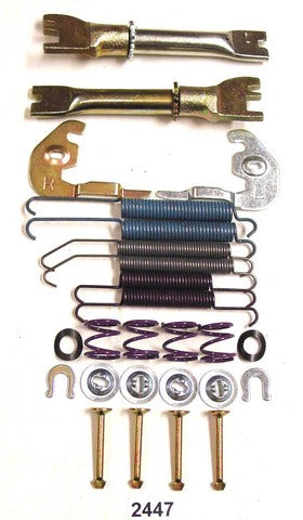 Better Brake Parts Drum Brake Hardware Kit P/N:2447K Fits: Saturn Sc 92-91, Saturn Sc1 02-93, Saturn Sc2 02-93, Saturn Sl 02-91, Saturn Sl1 02-91, Saturn Sl2 02-91, Saturn Sw1 99-93, Saturn Sw2 01-93 - Image 1