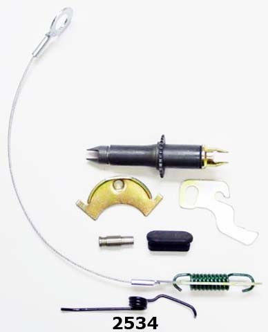 Better Brake Parts Drum Brake Self-Adjuster Repair Kit P/N:2534K Fits: Chrysler 300, Chrysler Cordoba, Chrysler Fifth Avenue, Chrysler Imperial, Chrysler New Yorker, Chrysler Newport, Chrysler TOWN & COUNTRY, Dodge A100, Dodge A100 Pickup - Image 1