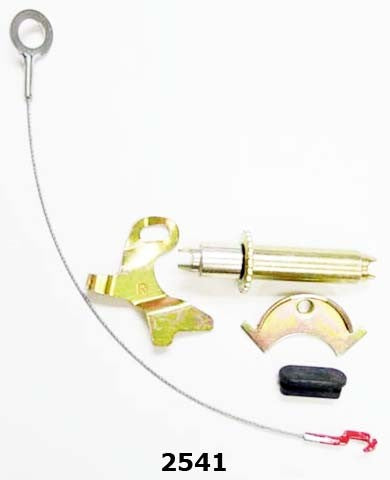 Better Brake Parts Drum Brake Self-Adjuster Repair Kit P/N:2541K Fits: Dodge W100 Pickup, Ford Bronco, Ford F-100, Ford P-100, International 100, International 150, International M700, International M800, International M800 Navy - Image 1