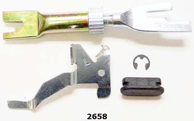 Better Brake Parts Drum Brake Self-Adjuster Repair Kit P/N:2658K Fits: Chrysler Lebaron, Dodge Lancer, Dodge Neon, Dodge Omni, Dodge Rampage, Dodge Shadow, Plymouth Horizon, Plymouth Neon, Plymouth Reliant - Image 1