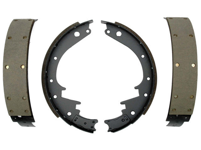 Raybestos Brakes Drum Brake Shoe P/N:282PG Fits: Dodge W100 Pickup 74-69, Fargo W100 Pickup 72-69, Ford Bronco 75-66, Ford F-100 1975, Ford F-150 1975, Ford P-100 1967, International Scout Ii 73-71 - Image 1