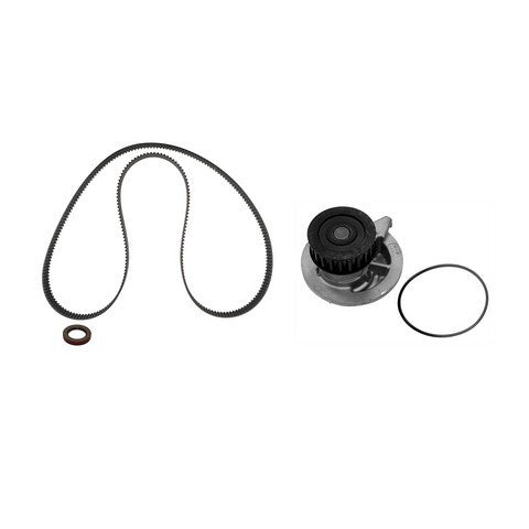 GMB Engine Timing Belt Kit with Water Pump P/N:3430-0081 Fits: Buick Skyhawk 86-82, Oldsmobile Firenza 86-82, Pontiac J2000 83-82, Pontiac J2000 Sunbird 85-84, Pontiac Sunbird 1986 - Image 1