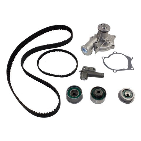 GMB Engine Timing Belt Kit with Water Pump P/N:3448-0167 Fits: Dodge 2000 Gtx 90-89, Eagle 2000 Gtx 92-91, Eagle Talon 92-90, Hyundai Elantra 95-93, Hyundai Sonata 95-92, Mitsubishi Eclipse 92-90, Mitsubishi Galant 92-89, Plymouth Laser 92-90 - Image 1