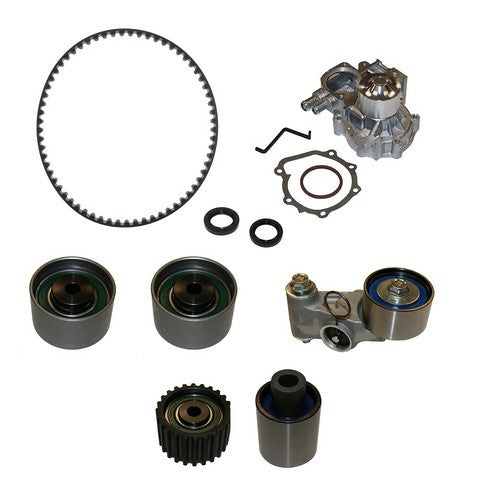 GMB Engine Timing Belt Kit with Water Pump P/N:3460-0328 Fits: Saab 9-2x 2005, Subaru Baja 06-04, Subaru Forester 07-04, Subaru Impreza 07-05, Subaru Legacy 09-05, Subaru Outback 09-05 - Image 1
