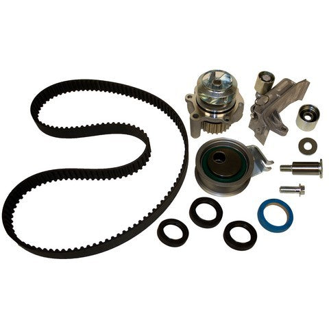 GMB Engine Timing Belt Kit with Water Pump P/N:3480-5306 Fits: Audi A4 2001, Audi A4 Quattro 2001, Audi Tt 05-00, Audi Tt Quattro 05-00, Volkswagen Beetle 05-99, Volkswagen Golf 05-00, Volkswagen Jetta 05-00, Volkswagen Passat 01-00 - Image 1