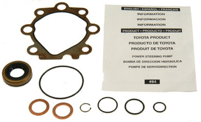Gates Power Steering Pump Seal Kit P/N:348376 Fits: Chevrolet Prizm, Chrysler 300m, Chrysler Concorde, Chrysler Intrepid, Chrysler Lhs, Chrysler Sebring, Dodge Avenger, Dodge Intrepid, Eagle Talon, Geo Prizm - Image 1