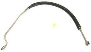 Gates Power Steering Pressure Line Hose Assembly P/N:355730 Fits: Ford Fairlane, Ford Falcon, Ford Granada, Ford Maverick, Ford Ranchero, Ford Torino, Mercury Comet, Mercury Cyclone, Mercury Monarch, Mercury Montego - Image 1
