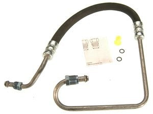 Gates Power Steering Pressure Line Hose Assembly P/N:356350 Fits: Chevrolet P10 1980, Chevrolet P20 89-80, Chevrolet P30 89-80, GMC P1500 1980, GMC P2500 1989, GMC P2500 87-80, GMC P3500 89-80, GMC P4500 89-80 - Image 1