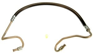 Gates Power Steering Pressure Line Hose Assembly P/N:356770 Fits: Ford Custom 500 77-76, Ford Ltd 1976, Ford Thunderbird 76-75, Lincoln Continental 76-74, Lincoln Mark Iv 76-75, Mercury Grand Marquis 76-75, Mercury Marquis 76-75 - Image 1