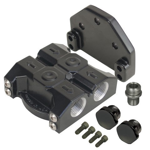 Derale Engine Oil Filter Remote Mounting Kit P/N:35709 Fits: Acura Cl, Acura Csx, Acura El, Acura Integra, Acura Mdx, Acura Rdx, Acura Rl, Acura Tl, Acura Tsx - Image 1