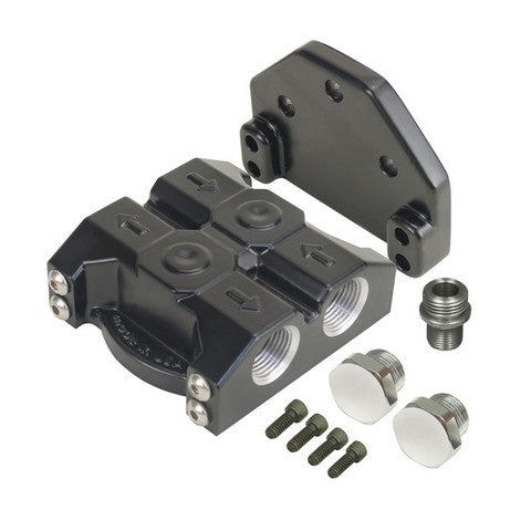 Derale Engine Oil Filter Remote Mounting Kit P/N:35729 Fits: Am General Hummer, Buick Allure, Buick Century, Buick Electra, Buick Estate Wagon, Buick Lacrosse, Buick Lesabre, Buick Regal, Buick Rendezvous, Buick Skylark - Image 1
