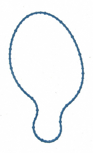 FEL-PRO Engine Water Pump Cover Gasket P/N:35794 Fits: Buick Lucerne, Cadillac Allante, Cadillac Deville, Cadillac Dts, Cadillac Eldorado, Cadillac Seville, Oldsmobile Aurora, Pontiac Bonneville, Shelby Series 1 - Image 1