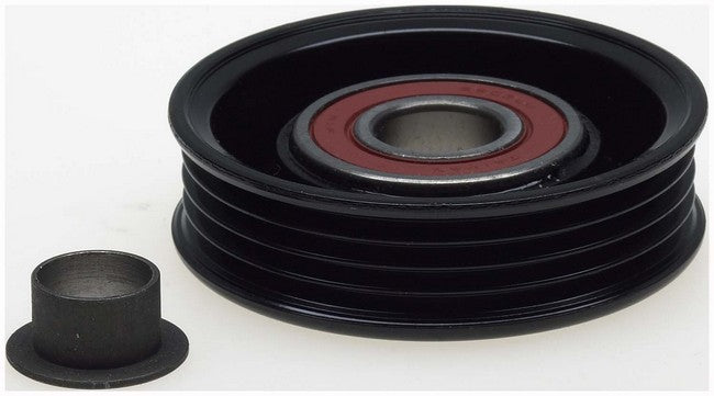 Gates Accessory Drive Belt Idler Pulley,Accessory Drive Belt Tensioner Pulley P/N:36099 Fits: Acura Slx, Ford Aspire, Honda Passport, Hyundai Sonata, Isuzu Rodeo, Isuzu Trooper, Mazda 323, Mazda Miata, Mazda Protege - Image 1