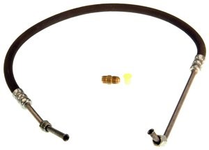 Gates Power Steering Pressure Line Hose Assembly P/N:362130 Fits: Chevrolet Bel Air 1965, Chevrolet Biscayne 1965, Chevrolet C70 1979, Chevrolet Chevelle 1966, Chevrolet Impala 1965, Chevrolet Malibu 1966, GMC C7000 1980 - Image 1
